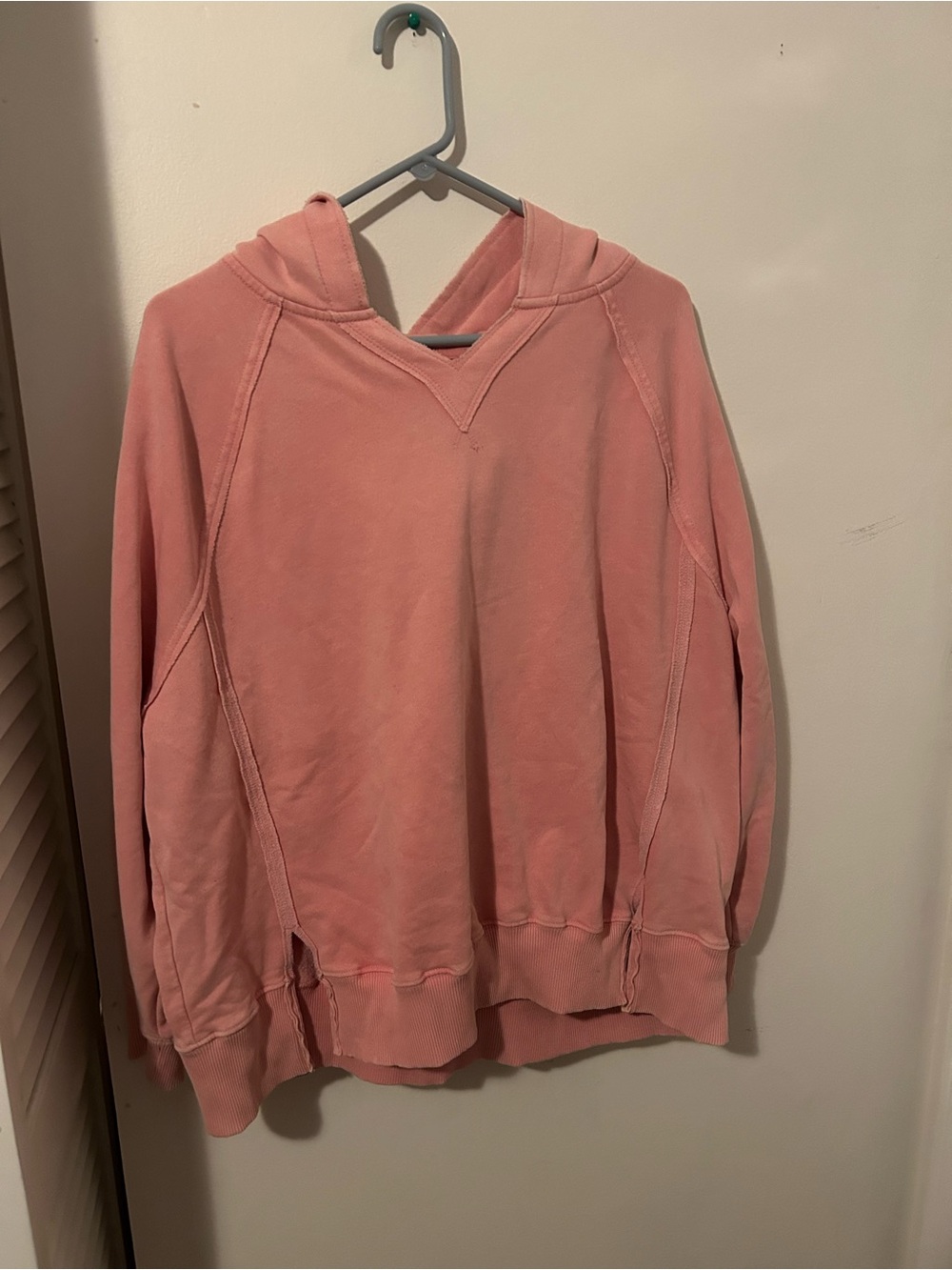 American Eagle Outfitters Dusty Pink Hooded Pullover